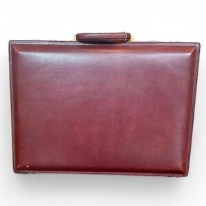 Vintage Classic Brown Leather Briefcase